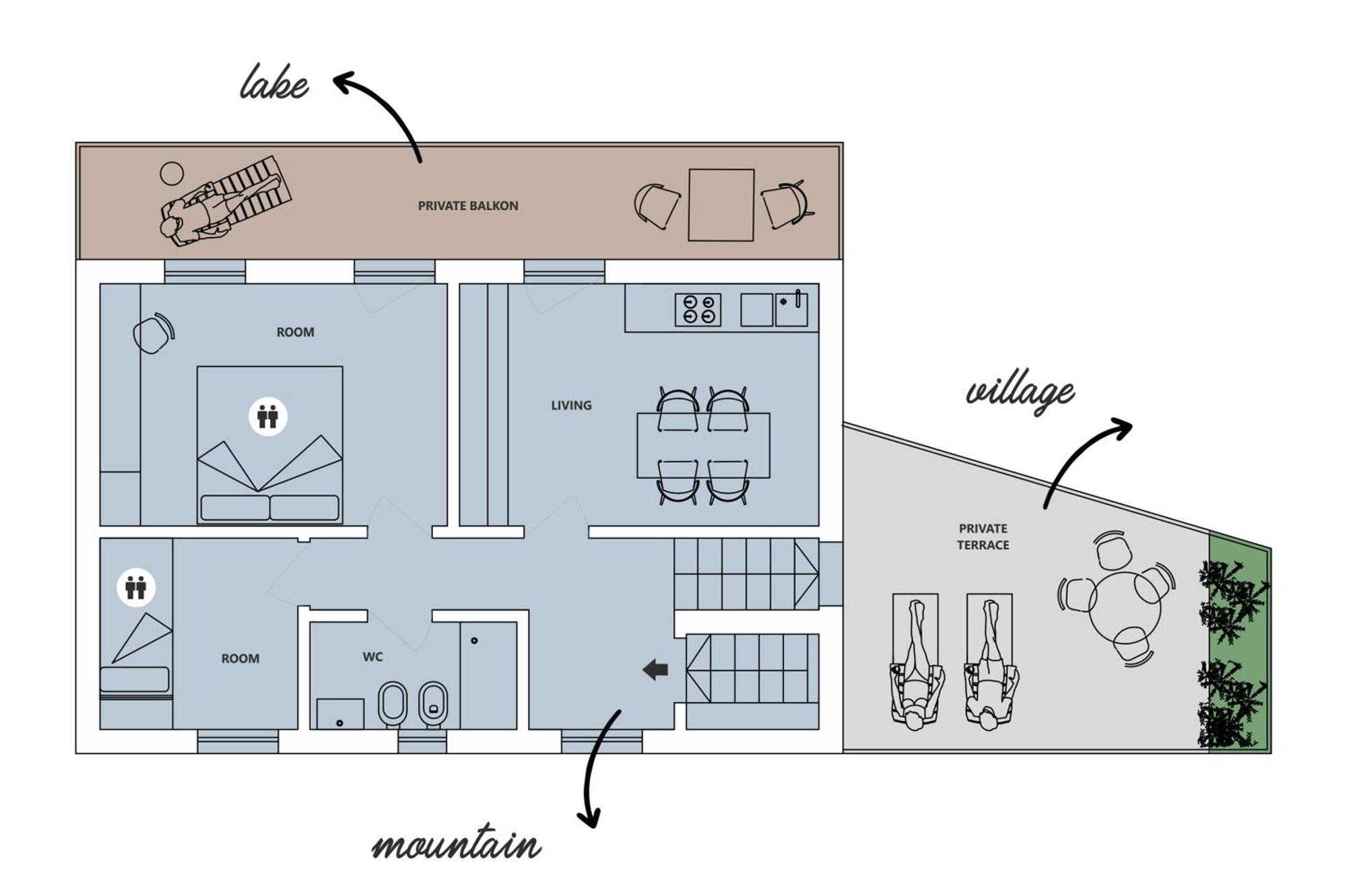 Casa Maria Apartment Tremosine Luaran gambar